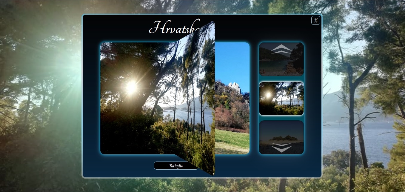 Image folder desktop flip effect